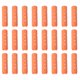 thumbnail image 1 of Uxcell 24Pcs Puntas de Cordones, Aglets de Aleación de 23mm para Reemplazo de Cuerdas de Zapatos, Naranja Brillante, 1 of 6