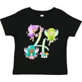 thumbnail image 3 of Inktastic Flower Fairies Fourth Birthday Boys or Girls Toddler T-Shirt, 3 of 5
