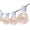 Warm White, variant on Wintergreen Lighting OptiCore Shatterproof Warm White Outdoor Patio Lights, Heavy Duty G50 Globe String Lights, White Wire, 25 Lights, 25’