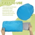 thumbnail image 5 of Uxcell Stuff Sack, Nylon Waterproof Storage Sacks Portable Drawstring Dry Stuff Bag Gear Organization with Toggle, 7x13Inch Fit for Backpacking Camping Traveling Hiking(Green), 5 of 7