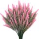 thumbnail image 1 of Lavanda artificial, plantas de plástico Flores falsas Ramo Hogar Nupcial Boda Oficina Fiesta Jardín Balcón Interior Exterior Bricolaje Centros de mesa Arreglos Simulación Artesanía Decoración Rosa 4 piezas brillar Electrónica, 1 of 5