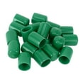thumbnail image 1 of Tuerca de perno de rueda forma cilíndrica exteriores llantas tornillos tapa de polvo protección de tuerca verde 20pcs 19mm, 1 of 7