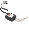 thumbnail image 1 of Lockout Tagout Lock, Lockout Lock 5Set 38mm  for Hospitals for Factories Blue,Black, 1 of 7