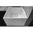 thumbnail image 3 of HEATGENE 39" Acrylic Freestanding Bathtub Contemporary Soaking Tub Easy to Install UPC Certified Drain & Overflow Assembly Included - Black Drain, 3 of 5