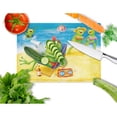 thumbnail image 2 of Caroline's Treasures Frogs on the Beach Glass Cutting Board Large, 2 of 2