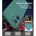 thumbnail image 4 of Compatible with Xiaomi 13T Case Shockproof Ultra Slim Xiaomi 13T Case for Women Men Silicone Liquid Soft Anti-Scratch Protective Case (Dark Green), 4 of 12