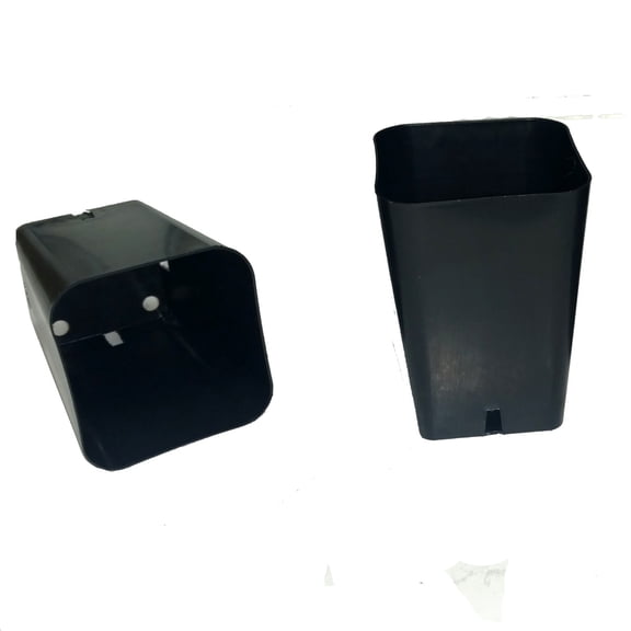 30 Deep Plastic Rose Pots seed Starting - 2 1/4"X 3 1/4", Nursery,Greenhouse