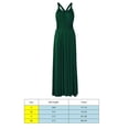thumbnail image 4 of Robe Maxi Convertible pour Femmes à Bandage, Enveloppante à Multiples Sens, Robe Maxi Convertible, Robe Longue de Demoiselle d'Honneur, 4 of 8
