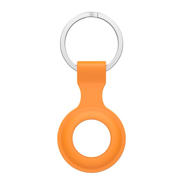 Funda Silicona para Llavero Apple Airtags Locator Tracker () Naranja
