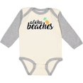 thumbnail image 3 of Inktastic Hawaiian Pineapple Aloha Beaches Boys or Girls Long Sleeve Baby Bodysuit, 3 of 5