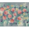 thumbnail image 2 of Boho Hue Studio 23x20 White Modern Wood Framed Museum Art Print Titled - Floral field II, 2 of 4