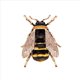 thumbnail image 4 of 4X Broches de Esmalte Insecto Animal Natural de Moda Pin de Aleación de Abeja Joyas Vintage para Mujer, Abeja, 4 of 7