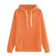 thumbnail image 3 of Tops para mujer,Sudadera con capucha para mujer, blusa de manga larga y cuello redondo, bolsillo tipo canguro, tejido suave y transpirable, ropa informal para estar en casa, sopatenor, 3 of 8