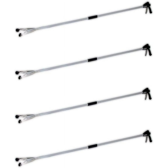 60-Inch EZ Reacher Pick-Up Tool - Pack of 4