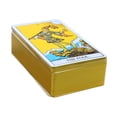 thumbnail image 2 of Cartas de tarot clásicas, juego de cartas de tarot Papel revestido con manual en inglés para viajes, 2 of 8