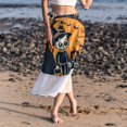 thumbnail image 6 of Halloween Stylish Chiffon Beach Skirt Summer Dresses for Women, 6 of 6