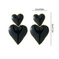 thumbnail image 3 of Pendientes de San Valentín, pendientes de San Valentín para mujer, regalos de San Valentín para ella, pendientes de corazón para mujer, joyería de moda para adolescentes, niñas y adolescentes, pendien, 3 of 7