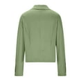 thumbnail image 5 of Sevevn Cardigan Sweaters for Women Women‘s’ Solid Color Long Sleeve Jackets Business Casual Cardigan Fashion Blazer Suit Coat Summer Green L, 5 of 7