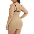 thumbnail image 2 of ANYFIT WEAR Plus Size Shapewear Dress for Women Tummy Control Open Bust Full Slip Under Dresses Sculpt Body Shaper, 2 of 7