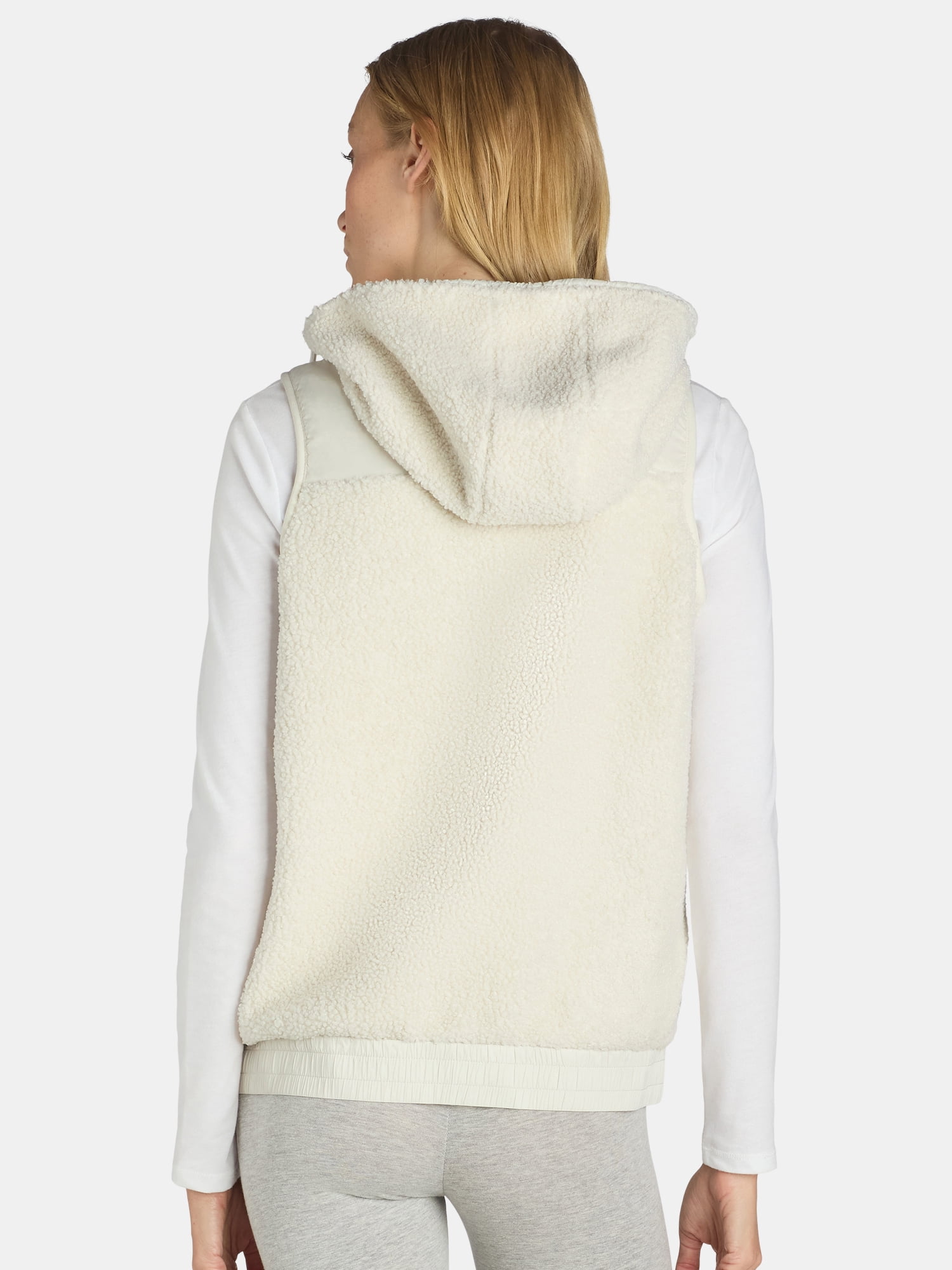 Avia Women's and Women's Plus Faux Shearling Vest, Sizes XS-4X