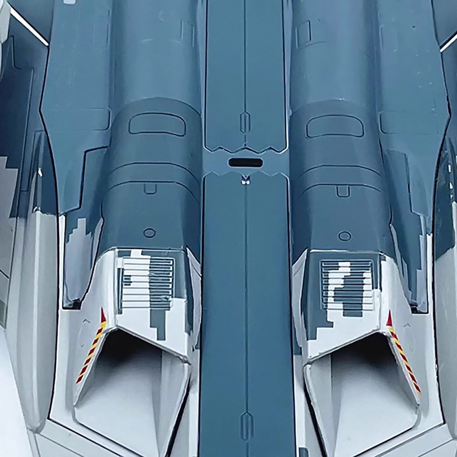 GUYUTING Russian Air Force Sukhoi Su-57 Model Airplane, 27.3cm x 19.5cm, for Aviation Collections & Display Purposes