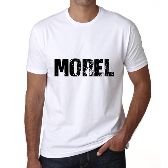 Men's Graphic T-Shirt Morel Eco-Friendly Limited Edition Short Sleeve Tee-Shirt Vintage Birthday Gift Novelty