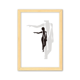 thumbnail image 1 of Silueta de mujer ropa interior caliente de la belleza Cuadro de madera decorativa marco de casa A4, 1 of 3