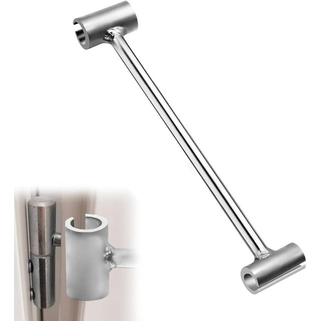 Outil de Réglage de Charnière de Porte, Clé Réglable 14-19mm/23-25mm pour Réglage de Charnière de Porte, Outil de Charnière Robuste pour Sécurité Incendie Résidentielle Portes de Salle Blanche Design Ergonomique (A(14-19mm))
