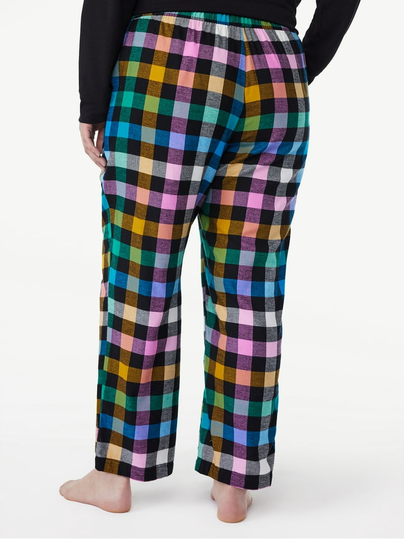 Joyspun women's Print Flannel Sleep Pants