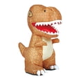 thumbnail image 2 of lionlar Inflatable Dinosaur Remote Control Toy Christmas Birthday Gift 360 degree Rotation Brown, 2 of 9