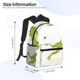 thumbnail image 2 of Honeii Hunting Frog Print School Backpack,Casual Lightweight Travel Rucksack Daypack,Backpacks for College High, 2 of 6