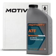 MOTIVITY Full Synthetic Multi-Vehicle Automatic Transmission Fluid - 6 Pack of 1 Quart Bottles