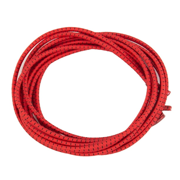 red elastic shoe laces