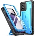 thumbnail image 1 of Poetic Étui Révolution pour Motorola Moto g Stylus 5G 2023, Étui Intégrale Robuste avec Béquille, Bleu, 1 of 6