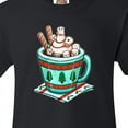 thumbnail image 4 of Inktastic Holiday Marshmallows in Hot Chocolate Youth T-Shirt, 4 of 5