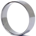 thumbnail image 3 of Pompeii Mens Black Gold 6mm Flat Polished Wedding Band (,), 3 of 3