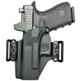 thumbnail image 3 of Rounded OWB KYDEX Belt Loop Holster, Ruger Security 9 Compact, Ambidextrous, Bla, 3 of 3