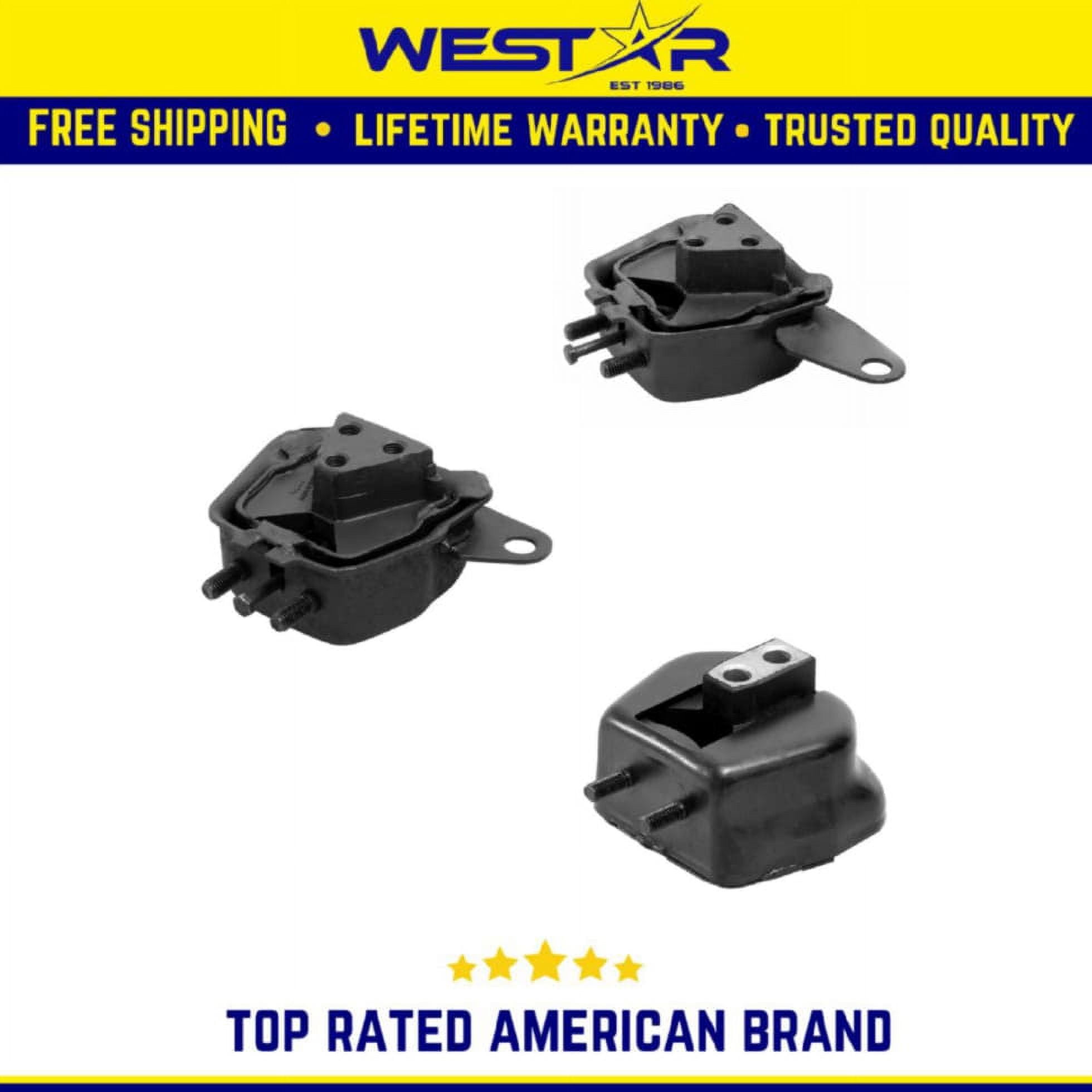 Engine & Trans Mount Compatible for BUICK CAR CADILLAC CAR CHEVROLET L4 Cyl 1.8 1982 Replaces 2473 2474 2477