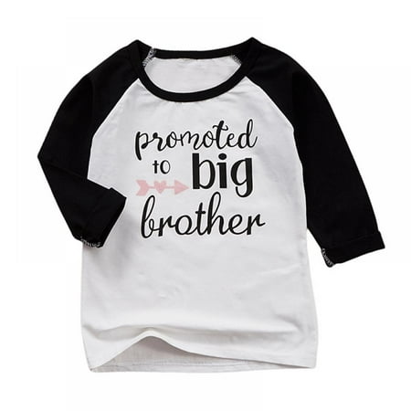 

SYNPOS Promoted to Big Sister Shirt for Little Girls Toddler Baby Announcement Outfits 2-7 Years