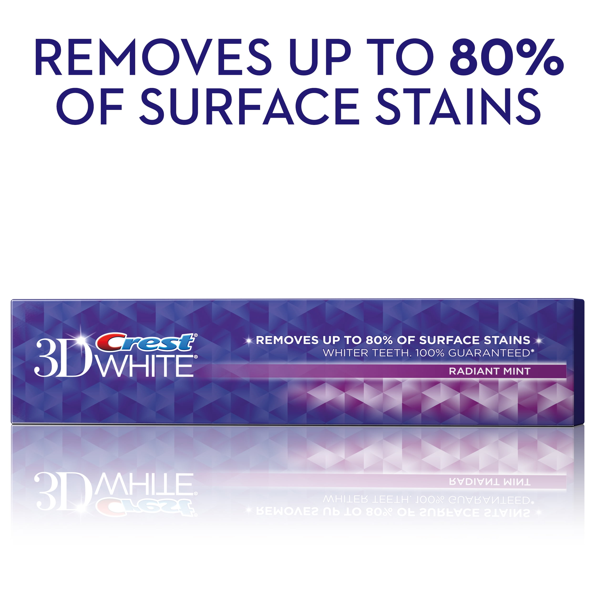 Crest 3D White Radiant Mint Flavor Whitening Toothpaste Twin Pack 11 Oz
