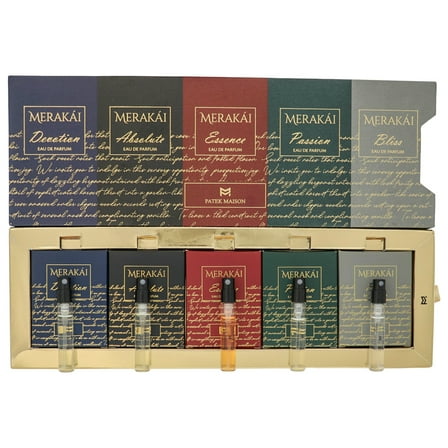 Merakai Luxury Discovery Set 0.10 Oz Eau De Parfum Spray by Patek Maison Gift Set for Unisex
