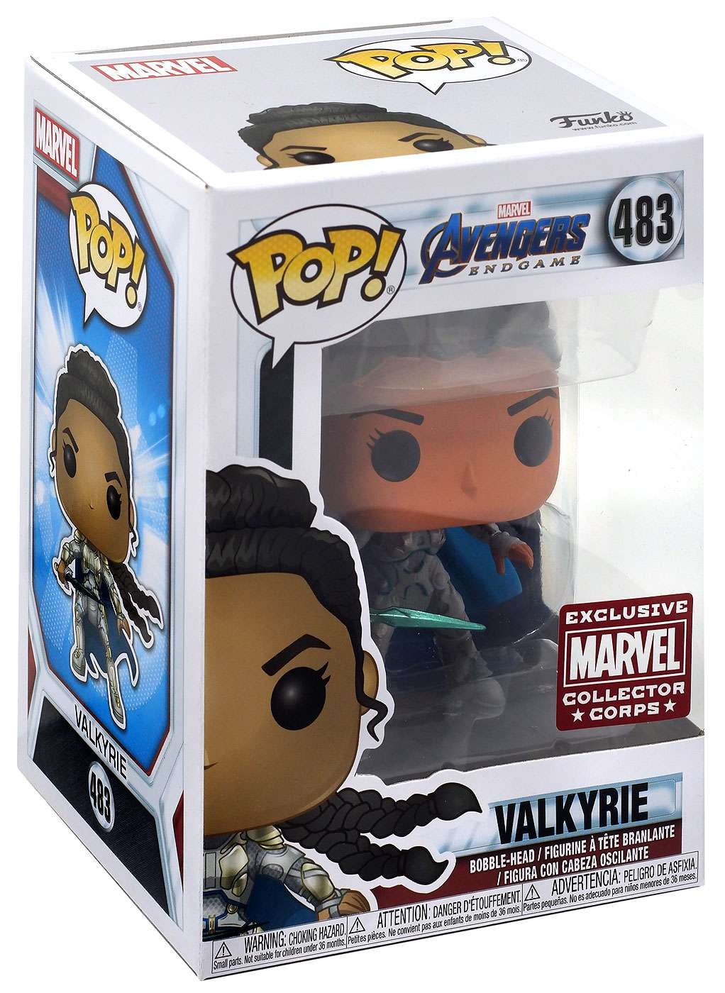 Funko POP! Marvel Valkyrie Vinyl Bobble Head (Armor Funko POP! Marvel Valkyrie Vinyl Bobble Head (Armor