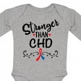 thumbnail image 4 of Inktastic Chd Awareness Month Ribbon Boys or Girls Long Sleeve Baby Bodysuit, 4 of 5