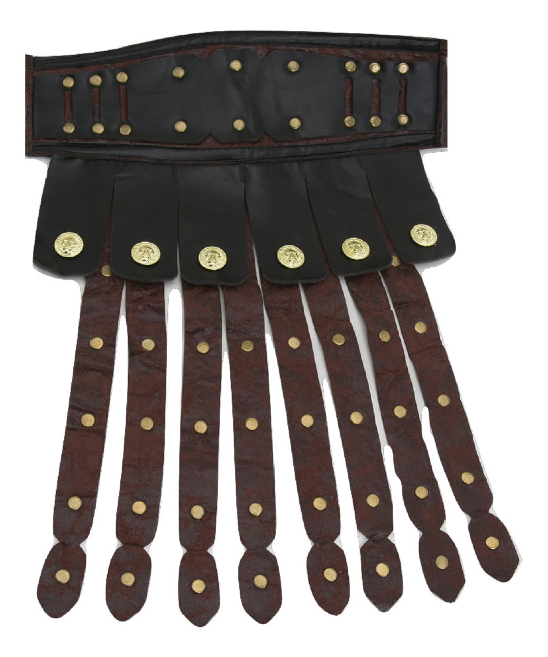 Roman Gladiator Skirt Belt Apron Trojan Armor Costume