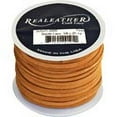 thumbnail image 2 of Suede Lace - Medium Brown - 0.125 Inches X 25 Yards, 2 of 2