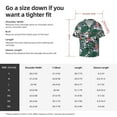 thumbnail image 5 of Pofeuu Tropical Leaves Print Mens Casual Short Sleeve Shirts Beach Summer Spread Collar Pocket Tops Men's Casual Short-sleeved Shirt-Large, 5 of 5