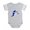 Heather Gray, variant on CafePress - Slovakian Football - Cute Infant Baby Football Bodysuit