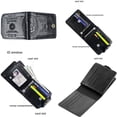 thumbnail image 2 of KEINXS Men Us Dollar Bill Wallet Billfold Leather Credit Card Photo Holder, 2 of 4