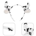 thumbnail image 4 of Adorable diadema con orejas de vaca, encantadora diadema con cuerno de vaca para disfraces de Halloween, disfraces de animales de granja y divertidas decoraciones para fiestas, 4 of 7