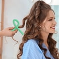 thumbnail image 4 of SHISUYAN 20pcs Universal Hair Curling Flex Rods Multifunction Cold Wave Hair Curler Hair Roller Sticks (NO.6, 1.0mm) (Random Color), 4 of 9